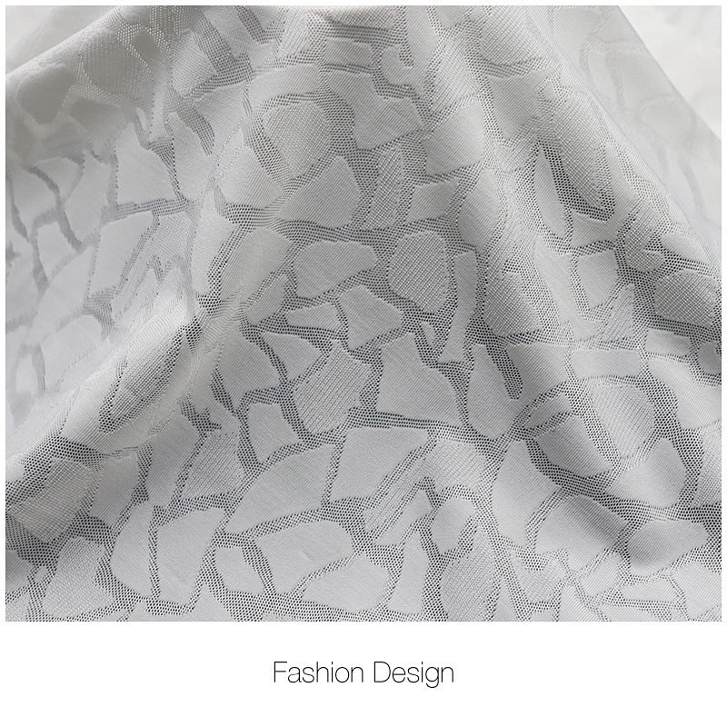 Eco-friendly polyester spandex jacquard knitted fabric factory